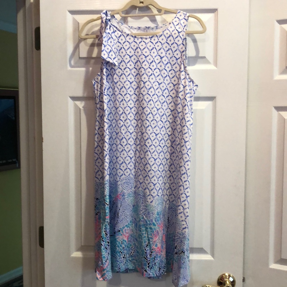 Lilly Pulitzer Swing Dress with shoulder tie